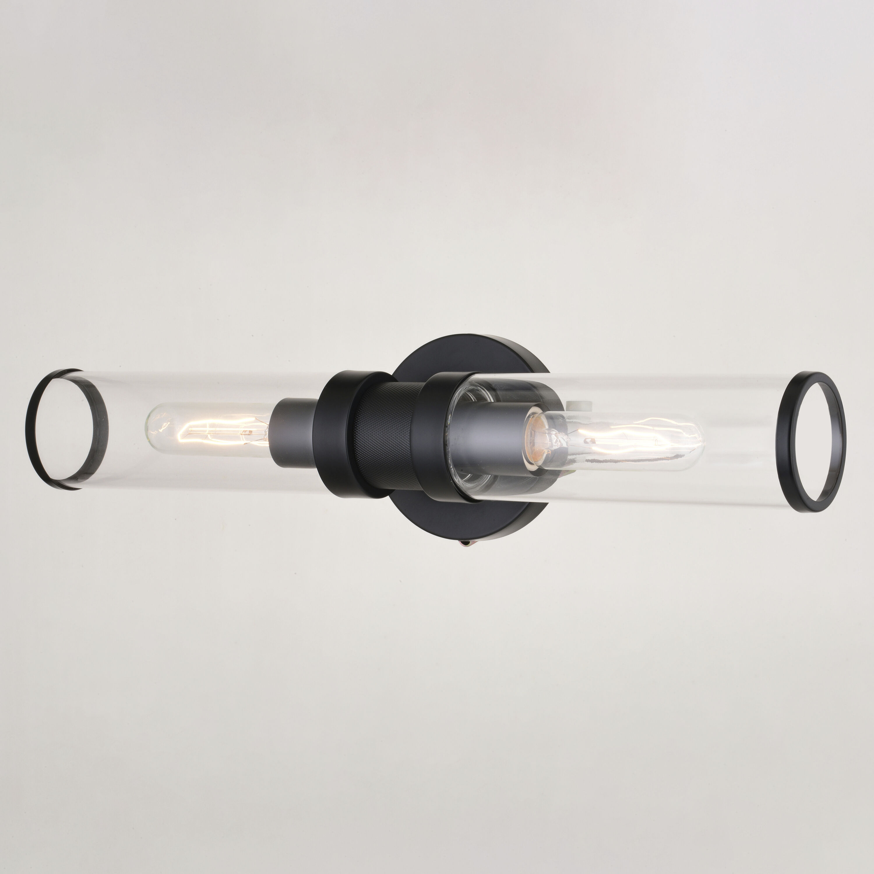 Levitt LED 19.25 inch Black Bathroom Light Wall Light