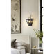 Montalcino Wall Sconce Wall Light in Iron Ore