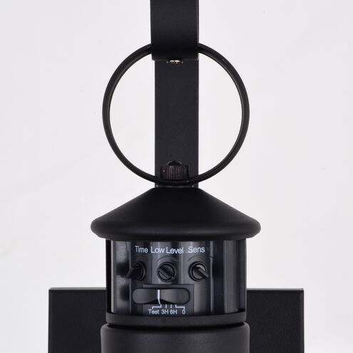 Chatham Textured Black Outdoor Motion Sensor