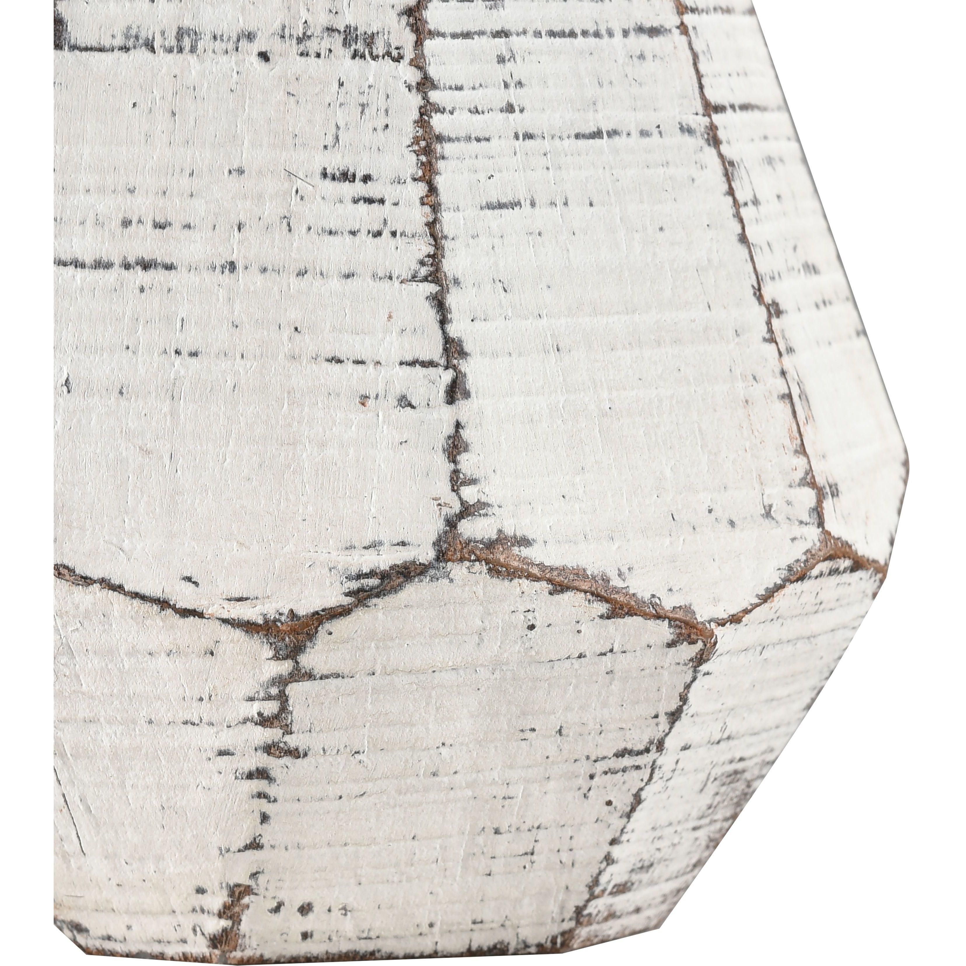 Copas Whitewash Decorative Object, Set of 3