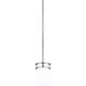 Robie 1 Light 4.38 inch Brushed Nickel Mini-Pendant Ceiling Light