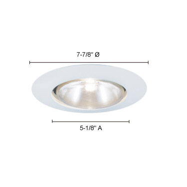 Signature White Recessed Lighting Trim