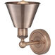 Smithfield 1 Light 6.5 inch Antique Copper Sconce Wall Light