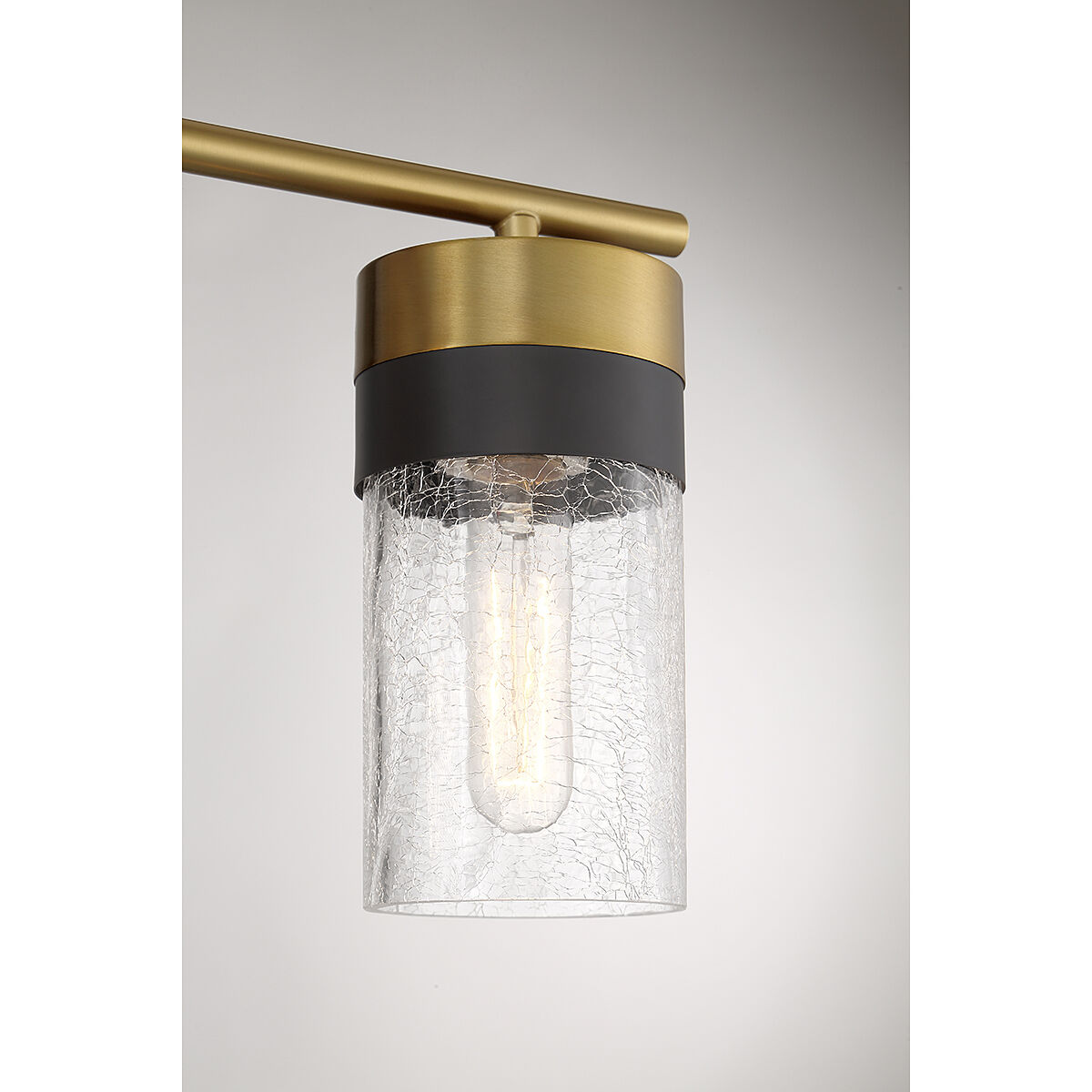 Brickell 3 Light 22 inch Warm Brass Bathroom Vanity Light Wall Light
