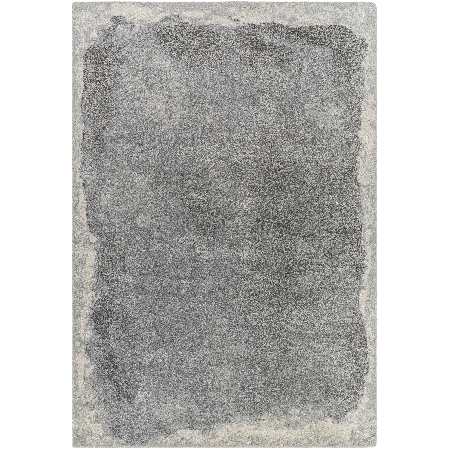 Kavita 180 X 144 inch Grey / Sage / Metallic - Silver / Ash / Nickel Handmade Rug in 12 x 15