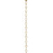 Marni LED 4.38 inch Natural Brass Pendant Ceiling Light