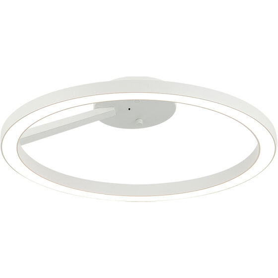 The Trundle LED 16 inch White Flush Mount Ceiling Light