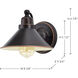 Bridgeview 1 Light 9 inch Mission Dust Bronze Wall Sconce Wall Light