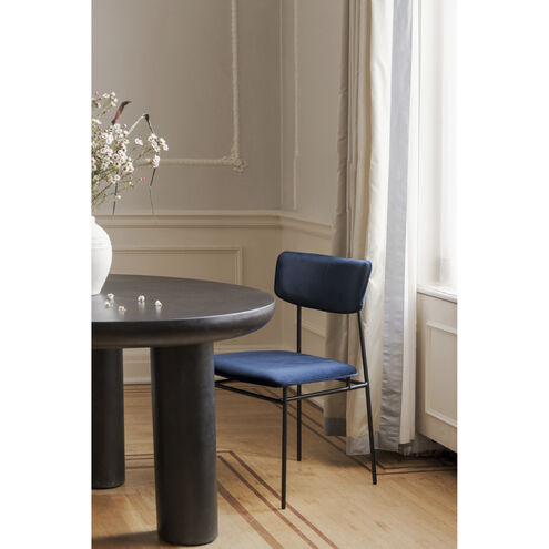 Rocca 51 X 51 inch Black Dining Table, Round