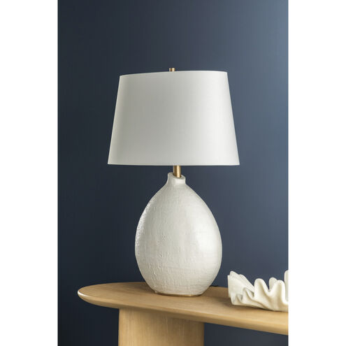 Denali 28.5 inch 75.00 watt White Table Lamp Portable Light