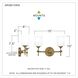 Aria 2 Light 15 inch Weathered Brass Bath Light Wall Light