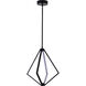 Canada LED 18 inch Black LED Chandelier Ceiling Light