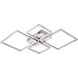Canada LED 24 inch Chrome LED Flush Mount Ceiling Light