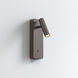Enna 5.55 inch Bronze Interior Reading Light Wall Light