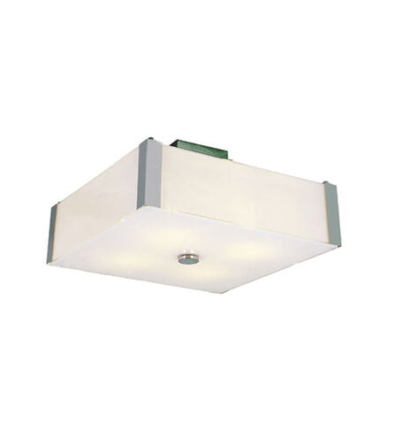 Desert Fog 5 Light 16.38 inch Polished Chrome Semiflush Ceiling Light