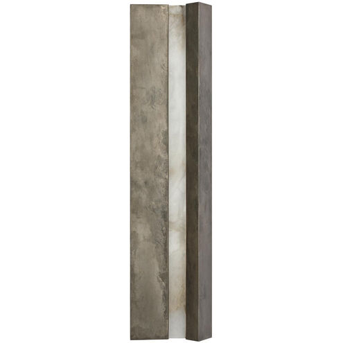 Anne-Marie Barton Austera Sconce Wall Light in Mottled Pewter