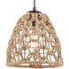 Coastal Inlet 1 Light 9 inch Oil Rubbed Bronze Pendant Ceiling Light