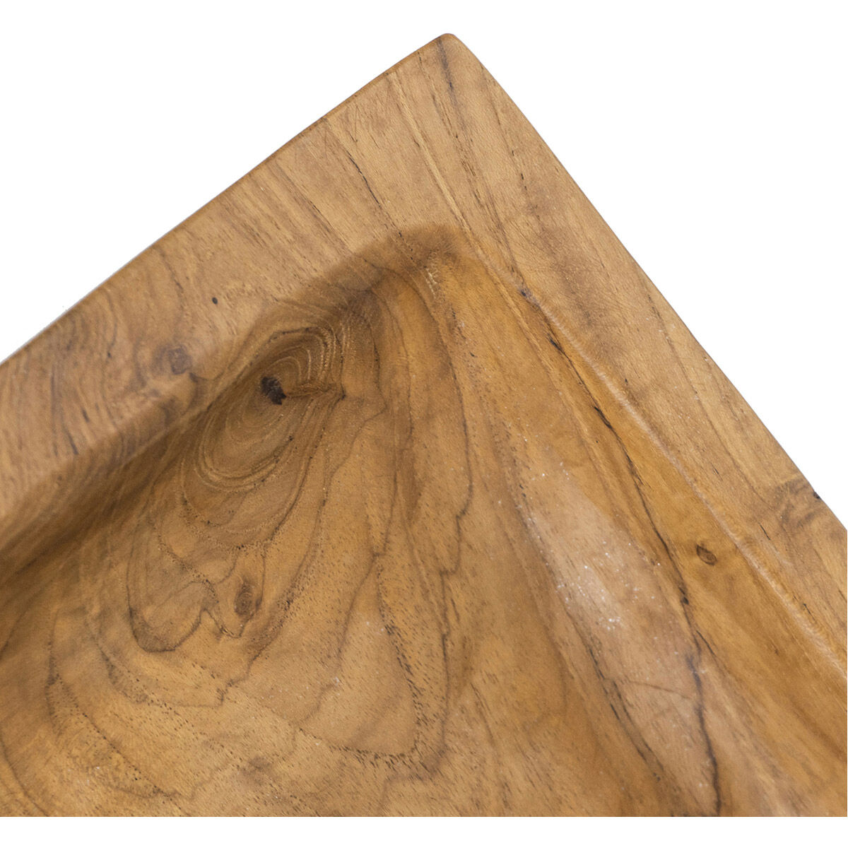 Rectangular Teak Natural Tray