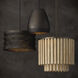 Jada 5 Light 24 inch Dark Brass Pendant Ceiling Light