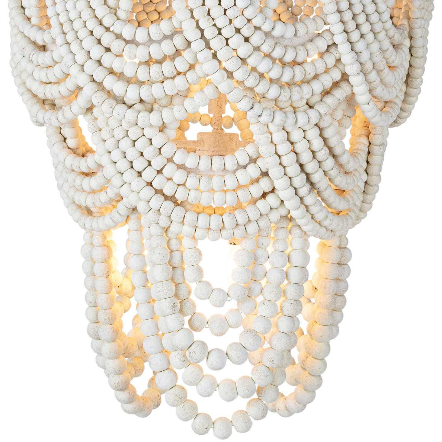 Lorelei 6 Light 24 inch White Chandelier Ceiling Light