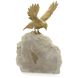 Bird of Prey 10 X 6.5 inch Sculpture, on Quartz