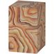 Desert Agate Brown with Orange Toothbrush Holder