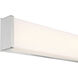 Citi LED 24.5 inch Brushed Steel Vanity Wall Light