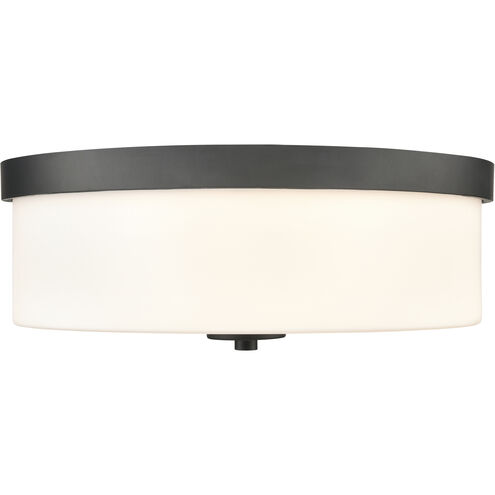 Laphia 2 Light 13.25 inch Matte Black Indoor Flushmount Ceiling Light