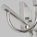 Oak Moore 4 Light 33.88 inch Chrome Bath Vanity Wall Light