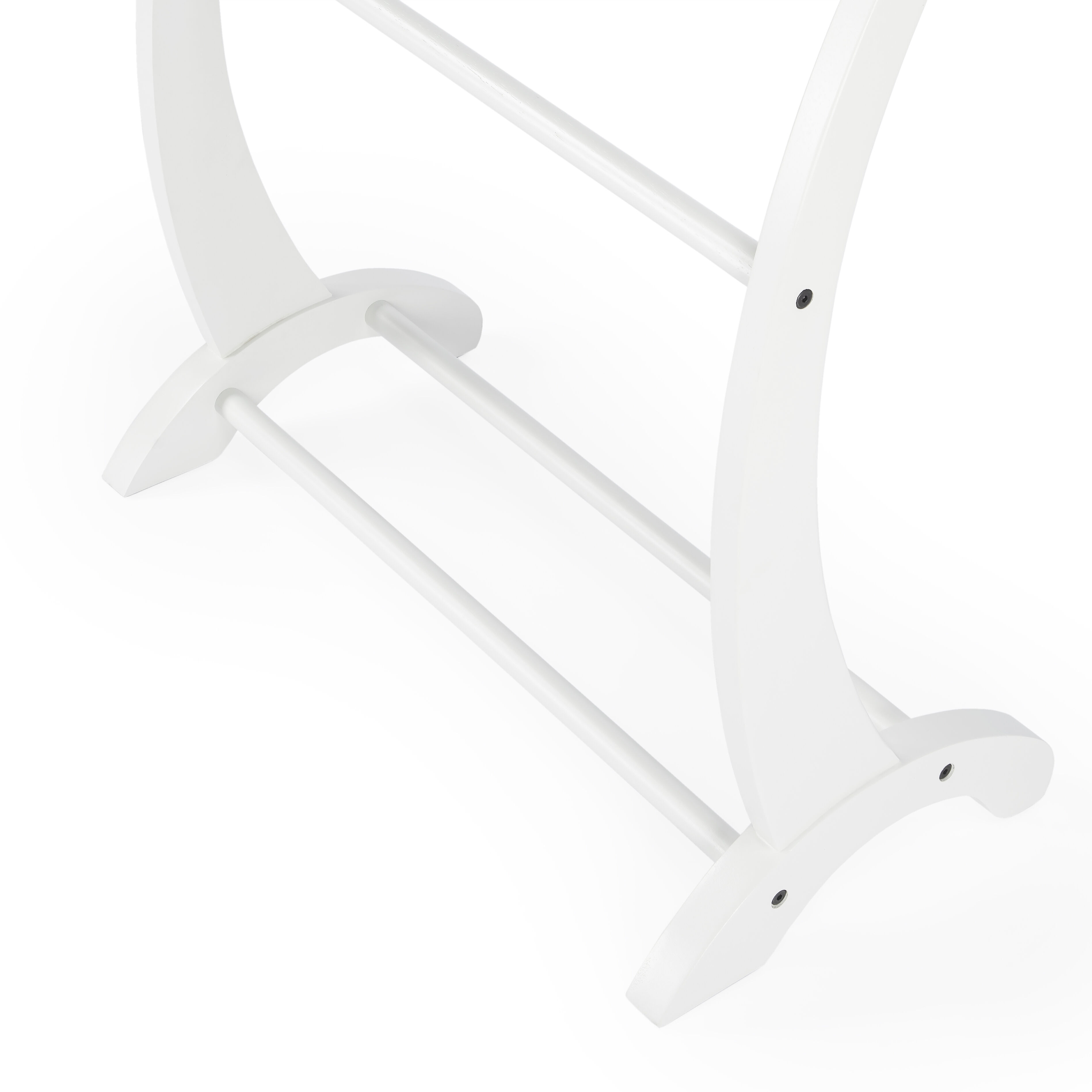 White quilt rack hot sale