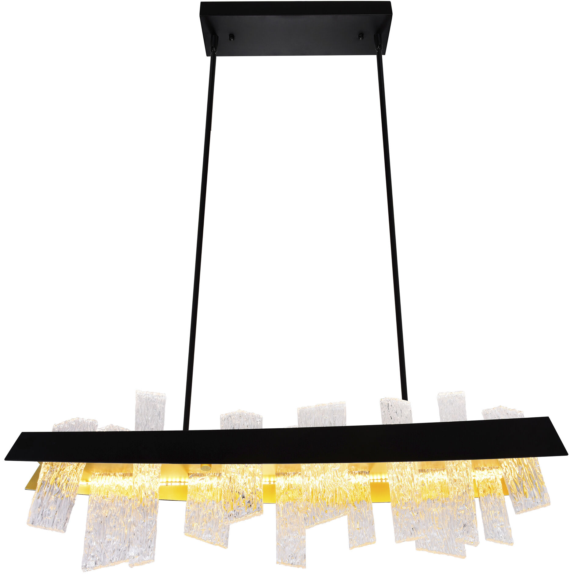 Guadiana LED 39 inch Black Island/Pool Table Light Ceiling Light