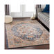 Kyla 87 X 63 inch Burnt Orange/Navy/Aqua/Taupe/Black/Khaki/Camel Rugs, Rectangle