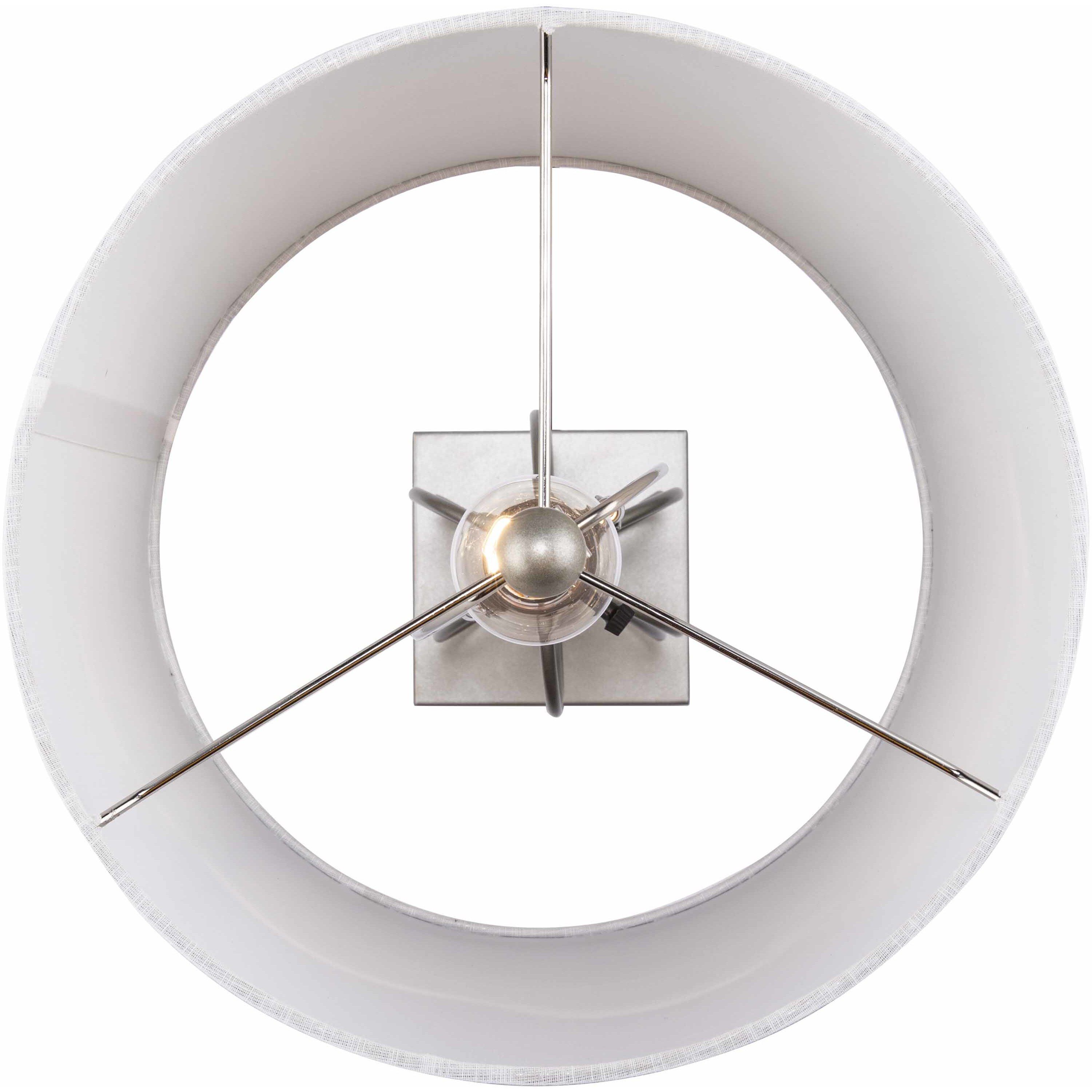 Belmar 23 inch 60.00 watt Antique Silver Table Lamp Portable Light