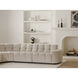 Roman Beige L-Shaped Sectional