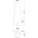 Elizabeth Wall Sconce Wall Light in Black