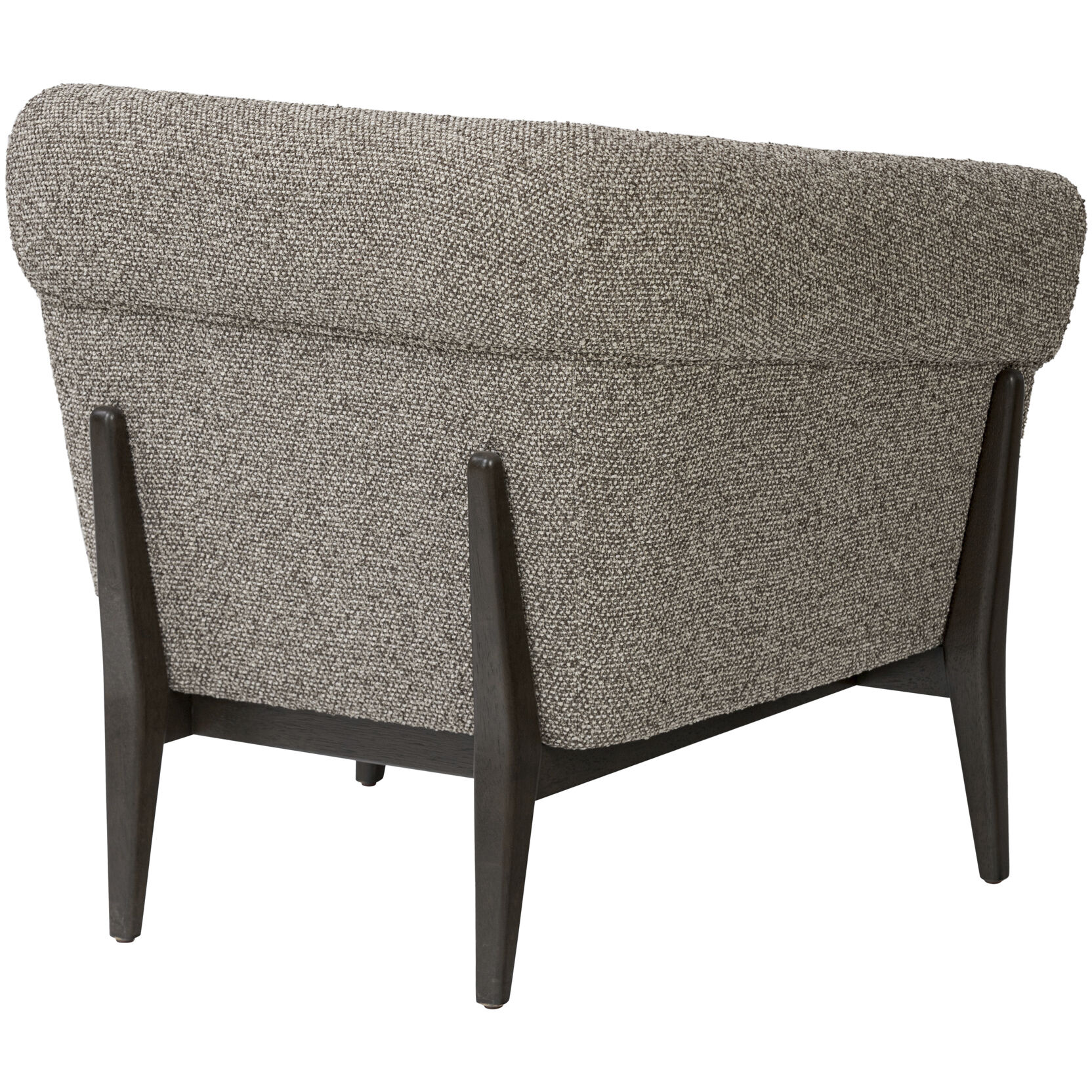 Melrose Dark Brown Oak with Earth Accent Chair