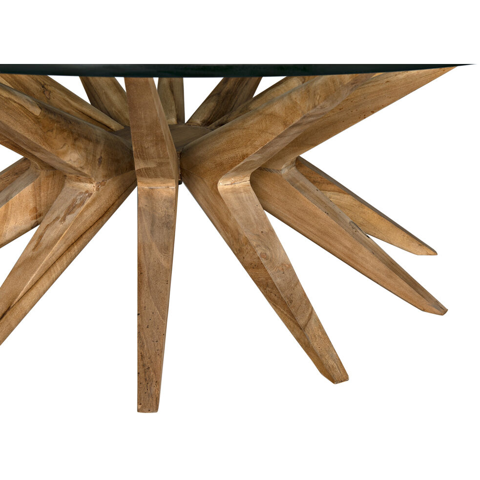 Waldo 40 X 40 inch Teak Coffee Table