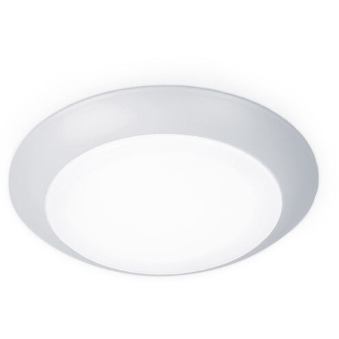 Disc LED 7 inch White Flush Mount Ceiling Light in 3000K, 24