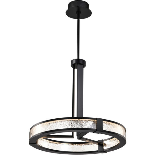 Darrow LED 24 inch Matte Black Pendant Ceiling Light
