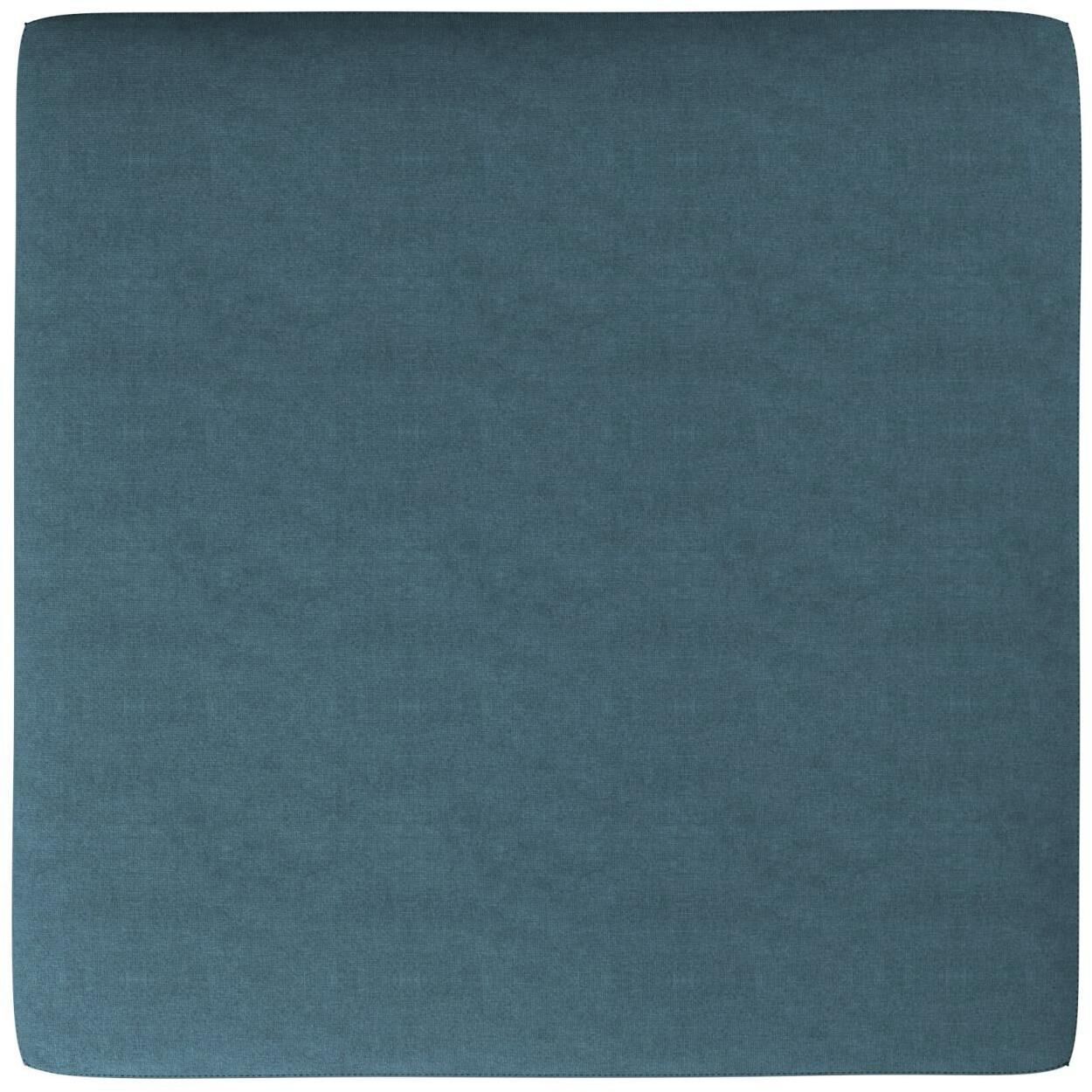 Universal 17 inch Turquoise Outdoor Ottoman, 36in Square, The Seascape Collection