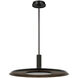 Avroko Saucer 1 Light 24 inch Dark Bronze/Darkened Brass Pendant Ceiling Light