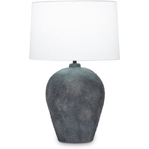 Leigh 27.5 inch 150.00 watt Charcoal Matte Stipple Table Lamp Portable Light