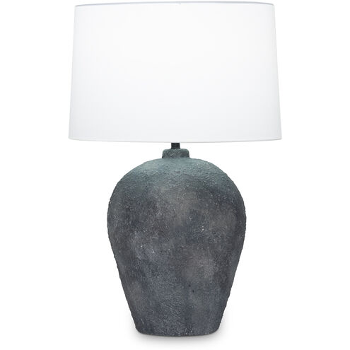 Leigh 27.5 inch 150.00 watt Charcoal Matte Stipple Table Lamp Portable Light
