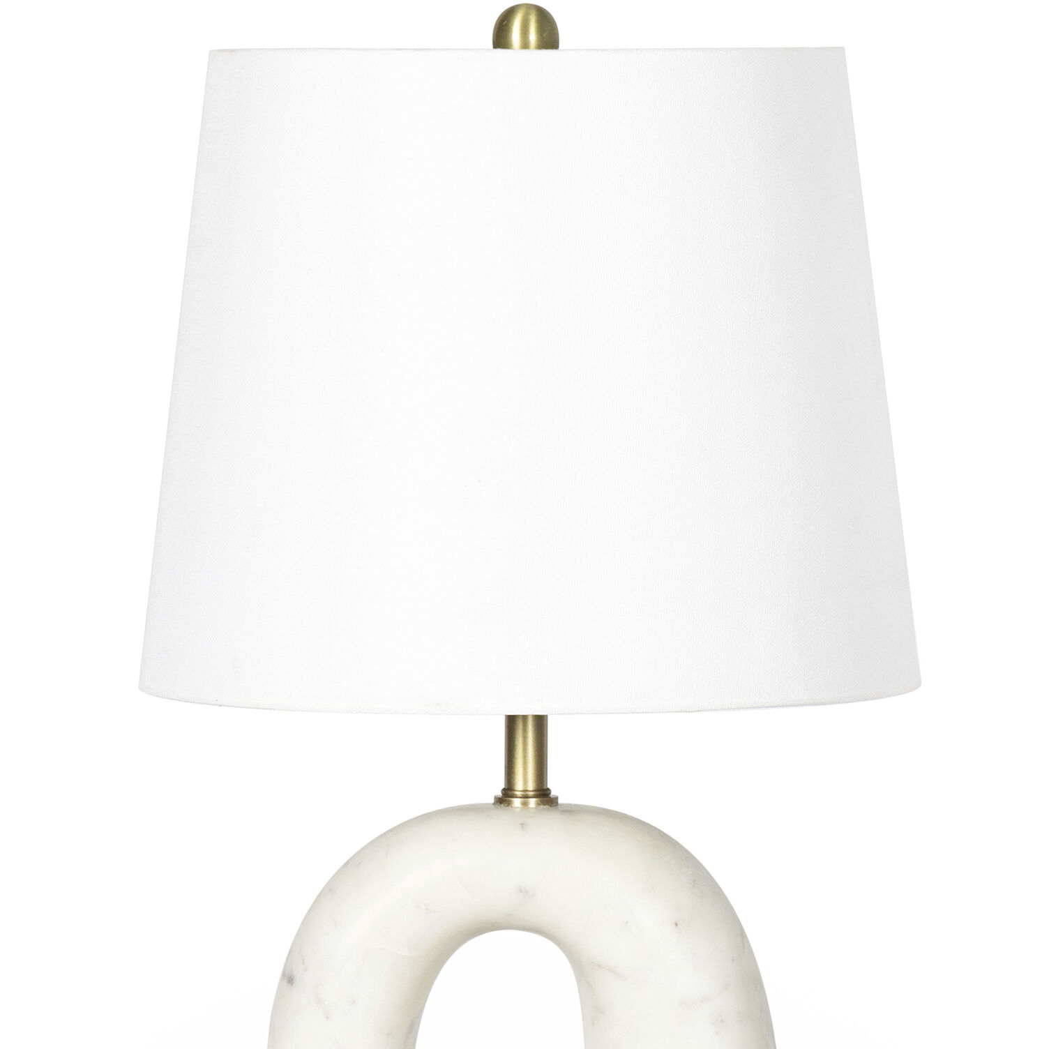 Slinkly 21.5 inch 150.00 watt White Table Lamp Portable Light