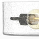 Barnes Mill 2 Light 16 inch Antique Bronze Semi-Flush Mount Ceiling Light