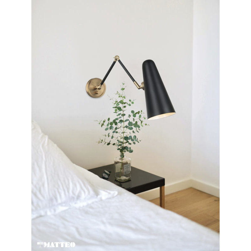 Blink Wall Sconce Wall Light in Black