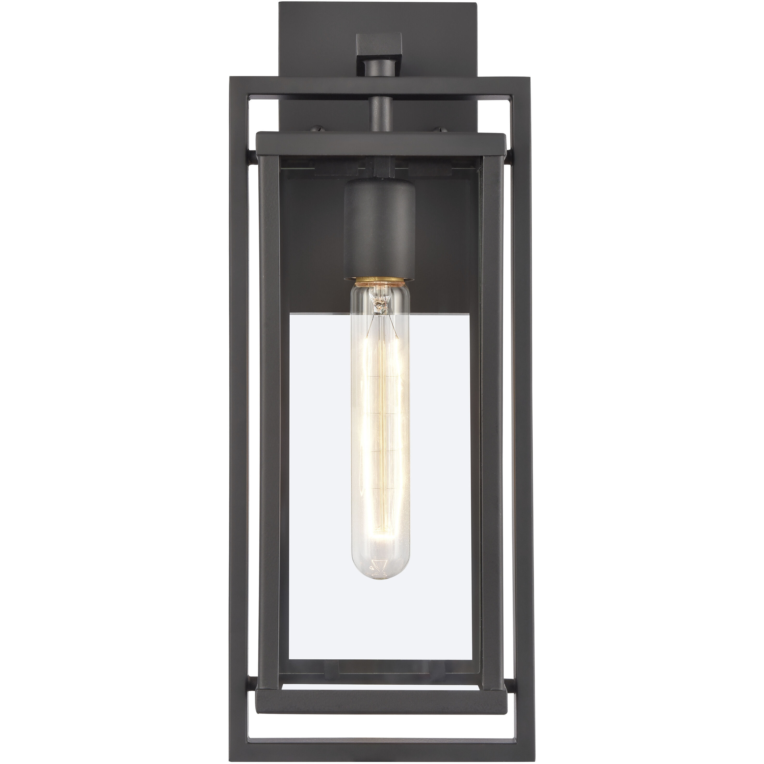 Gladwyn 1 Light 16.5 inch Matte Black Outdoor Sconce
