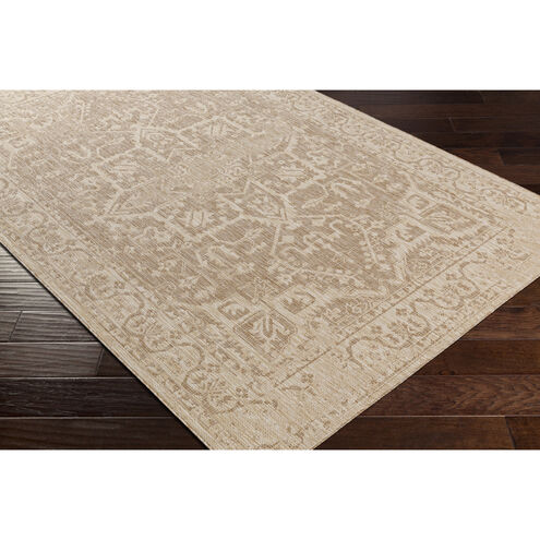 Tuareg 84 X 63 inch Taupe Outdoor Rug, Rectangle