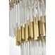 Willow 27 Light 40 inch Satin Gold Chandelier Ceiling Light