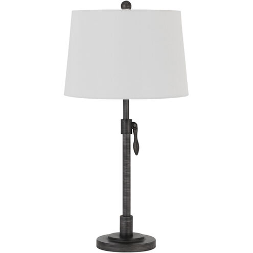 Riverwood 26 inch 150.00 watt Antique Silver Table Lamp Portable Light